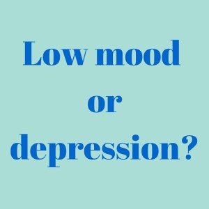Low mood ordepression-